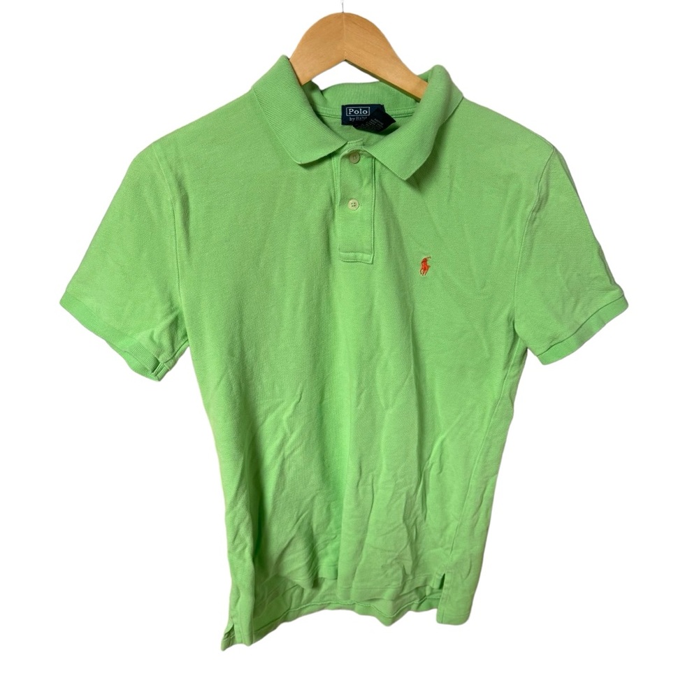 Polo Ralph‎ Lauren boys XL (18/20) light green short sleeve polo